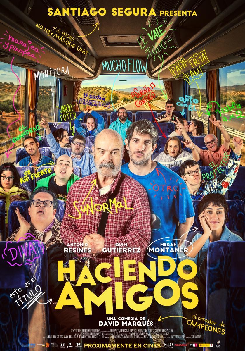 Cartel de Haciendo amigos en el Cine de Verano de Jaén 2026