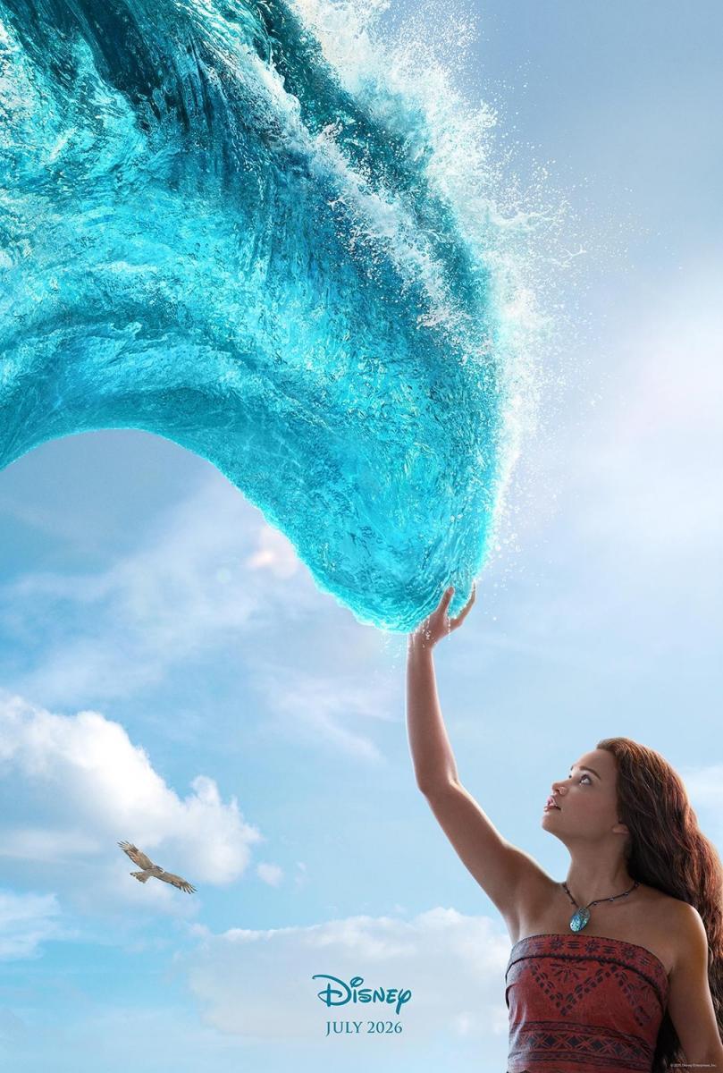 Cartel de Vaiana en el Cine de Verano de Jaén 2026