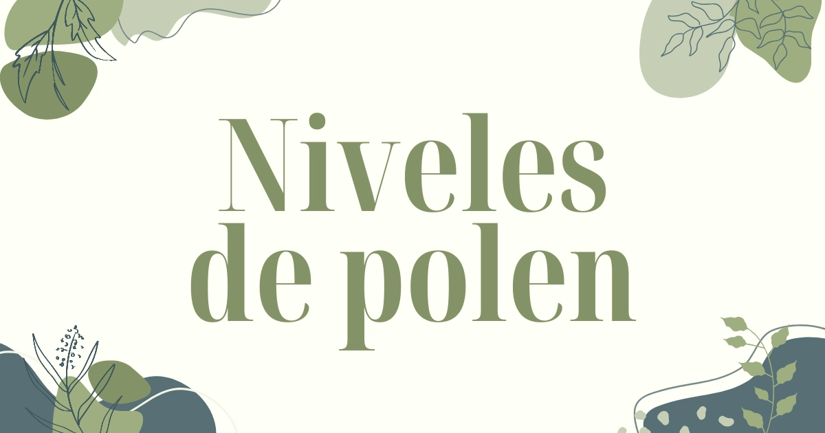 Niveles de polen en Jaén hoy