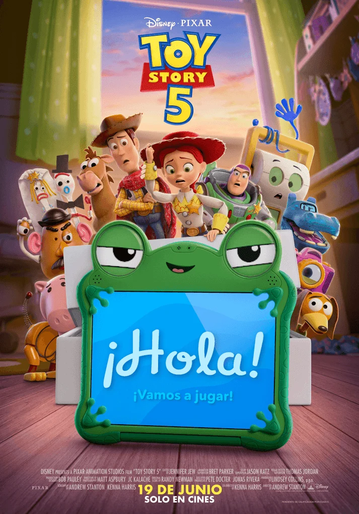 Cartel de Toy Story 5 en el Cine de Verano de Jaén 2026